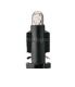 Kunstoffsockellampe,schwarz 12V/1,1W EBS L f.VW Golf-Lichtschalt