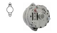 Lichtmaschine 12V/75A Allis Chalmers Traktor,Backhoe Loader,Combine,Power Unit 540 640 706C 710C 714B 714C 715 715C G F2 K2 7000 - 0