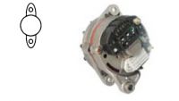 Lichtmaschine Generator White Traktor 6065,6075,6085 12V/45A (1000.4W,1000.4WT Same Diesel)  Alfa Romeo AT050600108 Bosch 012048 - 0