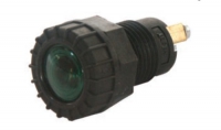 ﻿Kontrollampe Anzeigeleuchte 2polig grün BA9s 12V/24V 17mm 77806 1194909 180016 - 0
