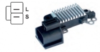 Regler 12V f.Hitachi Lichtmaschine L180G-7340 L180G-6340  LR165-708 LR165-708C LR165-708E LR165-709 LR165-709B LR170-738C LR170- - 0