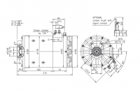 DC-Motor Gleichstrommotor CR 72V/5,0kw f.Bosch 0136603002 - 1