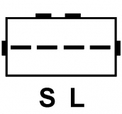 Regler 12V f.Hitachi Lichtmaschine L1125G-1340 L1110G-93401 LR1100-703 LR1100-703B LR1100-705 LR1100-707G LR1110-701B LR1110-705 - 1