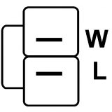 Regler 12V f.Hitachi Lichtmaschine L170G-7315 LR170-505 LR170-505A LR170-505B LR170-505C LR170-505D LR170-505E - 1