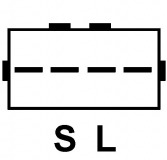 Regler 12V f.Hitachi Lichtmaschine  L1110G-53402 L1110G-43402 LR1100-711 LR1100-711B LR1100-725 LR1100-725B LR1100-725C LR1110-7 - 1