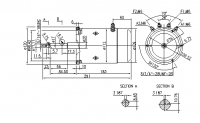 DC-Motor Gleichstrommotor CR/ACR 24V/0,6KW f.Iskra IM0168 AMJ4784 11.216.384 11216384  11216114 AMJ4741 - 1