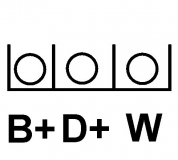 Regler 12V f.Lucas Lichtmaschine 085563011010 083631901010 A127IM 063320349010 063321321010 063321328010 063321333010 0633213400 - 1
