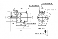 DC Motor Gleichstrommotor CR/ACR 24V/2,0KW f.Prestolite MMD-4401 MMD4401 IM0043 AMJ4690 11212798 11.212.798 - 1