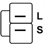 Regler 12V f.Mitsubishi Lichtmaschine MD611668 MD611481 A002T01384 A002T01483 A002T01583 A002T01683 A002T01783 A002T02084 A002T0 - 1