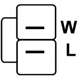 Regler 12V f.Mitsubishi Lichtmaschine A866X05870 A003T35278 A003T35278A A3T35278 A3T35278A A3T35299A - 1