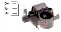 Regler 12V f.Mitsubishi Lichtmaschine A866X07470 A005T31772 A005T31773 A005T31774 A5T31772 A5T31773 A5T31774 - 0