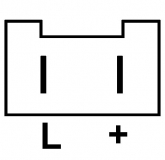 Regler 12V f.Valeo Lichtmaschine YL143 YL123/B A12M11 A12M15 A12M16 A12M17 A12M9 - 1