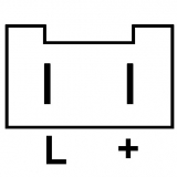 Regler 12V f.Valeo Lichtmaschine  691468 2541112 A13N128 - 1