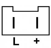 Regler 12V f.Valeo Lichtmaschine YV1655 YH1655 590679 2541137 A12R36 A13R221 A13R222 A13R258 - 1