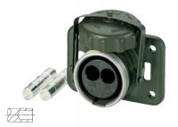 Steckdose Metall oliv grün 2polig 50qmm VG96917A-002 5935-12-308-5019 0005452426 72593035100 51305416 151211 180197 - 1