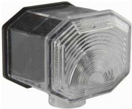 Lichtscheibe schwarz/weiss für Umrissleuchte Aspöck Superpoint 18-8135-027 - 0