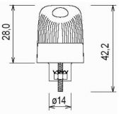 LED Leuchte Posipoint weiß - 1