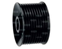 Riemenscheibe f.Bosch Lichtmaschine Bohrung Durchmesser 17.00 AD mm 62.00 Tiefe mm 29.50 Breite mm 42.10 Spuren 10 Riementyp Mul - 0