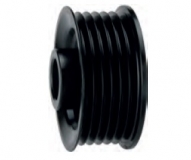 Riemenscheibe f.Bosch Lichtmaschine Bohrung Durchmesser 17.00 AD mm 54.60 Tiefe mm 15.40 Breite mm 30.70 Spuren 6 Riementyp Mult - 0