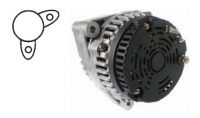 Lichtmaschine 12V/143A Claas Jaguar 850 G515900010100  0101541602 0101541502 81261017221 51261017221 1340893 - 0