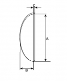 Läuferkeil 18,50X4,80X7,80 f.CAV nk1-9 AC203 AC202RA 1286010 1286510 1286560 1286570 AC203RA - 1