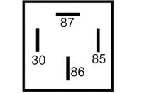 Relais Arbeitsstrom Schliesser 24V/20A 4polig 75613115  ripa424 20410100 0045450605 0867514 11181810 6301423 630142314 97CT15K23 - 1