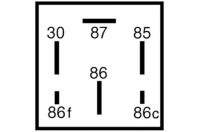Relais Arbeitsstrom 24V/30A 6polig 695915511A 81.25902.0187 81259020187 - 1