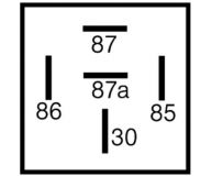 Relais Arbeitsstrom Wechsler 24V/20A 5polig 7920100 1519523 5158609 81.25902.0250 0015422119 75613152 - 1