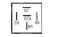 Relais Arbeitsstrom Wechsler 24V/20A 5polig m.Diode 5945121597938 88.25902.6005 0045456405 5000287954 75613164 160271 - 1