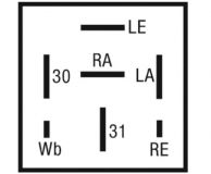 Blinkgeber BMW 12V/2/4x21+5W 7polig 61361388533 1388533 - 1