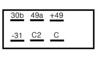 Blinkgeber 24V/2+1/6x21W 6polig 636222 7371071000 2462335 81.25310.6038 0025448032 589991022700 160262 - 1