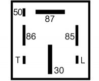 Steuergerät-Glühzeit f.Audi Steyr VW 12V/70A 7polig 443911261 71618502101 867911261C 75614036 - 1