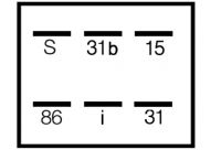 Relais Wisch- Wasch- Intervall 12V 6polig 6849780 75614241 - 1