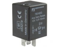 Zeitrelais einstellbar anzugverzögert 12V/15A 5polig 75614003 - 0