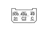 Blinkgeber Bosch 24V 5polig 0335215133 75605135 1164678 2589161 81253100032 81253106031 0015446932 0025440632 5000589597 5003248 - 1