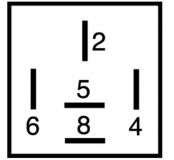 Diode f.MAN 12V/24V/3A 5polig 81.25927.0104 81.25927.0068 81.25927.0067 75614150 - 1