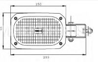 Arbeitsscheinwerfer H3/24V - 1