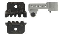 Crimpzangeneinsatz- Set für Kostal MLK 1,2 ELA-U (Steckhülse-Flachstecker 0,17-0,25qmm,022-0,5qmm,075-1,0qmm,1,5qmm) 95942171 95 - 0
