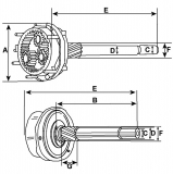 Planetengetriebe f.Bosch Anlasser 1006200099 1006200096 0001109014 0001109018 0001109025 0001109026  0001109028 0001109030 00011 - 1