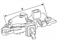 Regler 24V f.Valeo Lichtmaschine ZY3729 ZV3729 A13N33M A14N100M A14N118M A14N119M A14N122M A14N137M A14N141M A14N200M A14N30M - 1