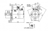 DC-Motor Gleichstrommotor ACR 24V/2,2KW f.Brevini Fluid Power 25006400 IM0204 AMJ5767 11216446 11.215.446 - 1