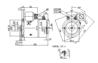 DC-Motor Gleichstrommotor ACR 12V/1,6kw f.Faist Componenti 2590003 IM0254 AMJ5784 11216560 11.216.560 - 1