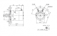DC-Motor Gleichstrommotor CR 24V/2,2kw f.Western Motors W5659 W7859 W-5659 W-7859 - 1