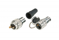 Stecker Leichtmetall 2polig m.Gummitülle 6/42V 51305820 338910 1708031 01119952 1119952 81254350219 307410190063 - 1