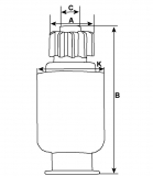 Ritzel 12z Bronze f.Leece Neville Anlasser M0290-75249 M0290-71031 M0290-4472 4n4517 40MT - 1