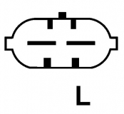 Regler 12V f.Denso Lichtmaschine 126600-7240 101210-0940 101210-0950 101210-0951 101210-0960 101210-0961 101210-0970 101210-0971 - 1