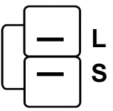 Regler 12V f.Lucas Lichtmaschine UCJ235 21513125 - 1