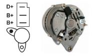 Lichtmaschine 12V/55A f.Iskra AAK4574 AAK4568 11201728 11201707 Bosch 0986033950  Ford 873F10300BA 86VB10300AA 86VB10300A2A 86VB - 0