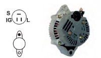 Lichtmaschine 12V/75A f.Denso 100211-7451 100211-7450 100211-745 100211-7061 100211-7060 100211-706 100211-3261 - 0