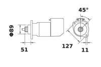 Anlasser 24V/6,6kw 11z f.Iskra IS9078 11.139.524 11139524 AZK5563 MS712 11139087 AZK5439 MS543 11130389 AZL3633 5534780 847308 8 - 1